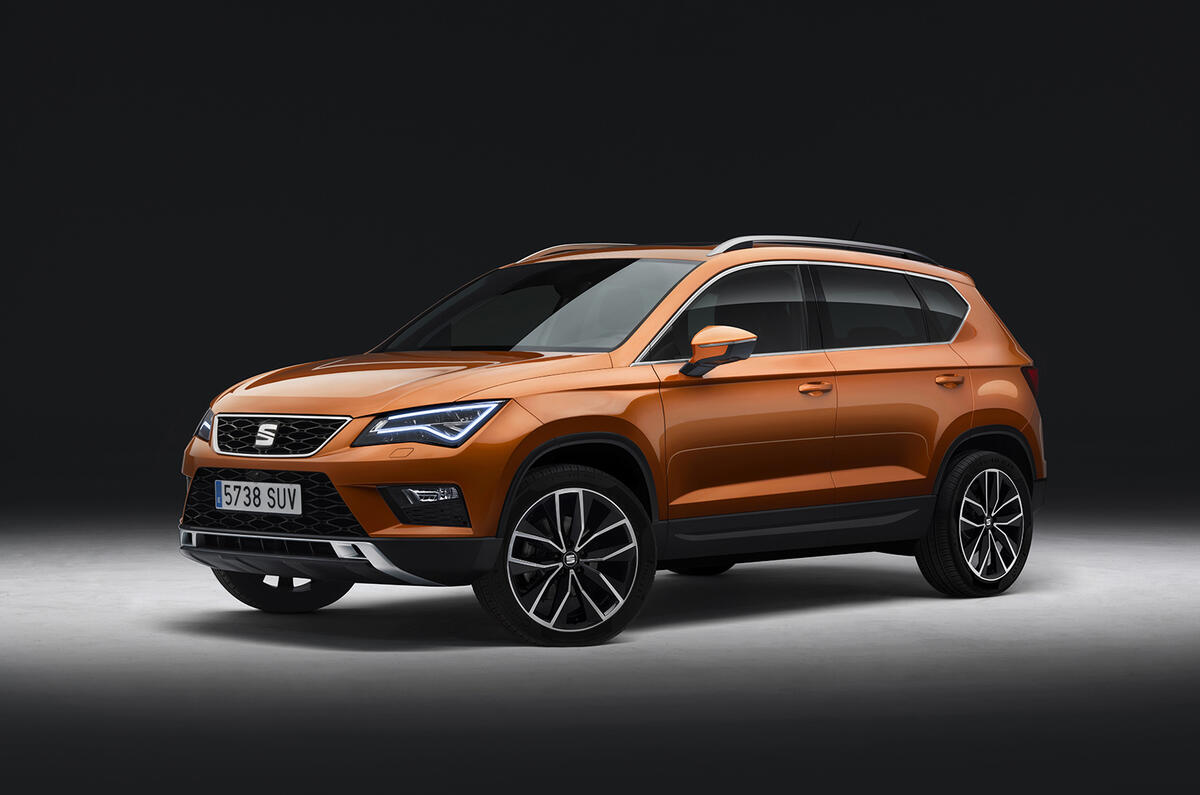 Seat Ateca front revealed