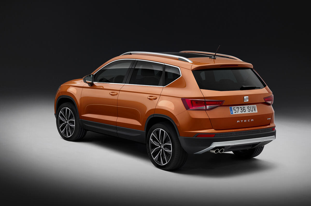 Seat Ateca rear revealed