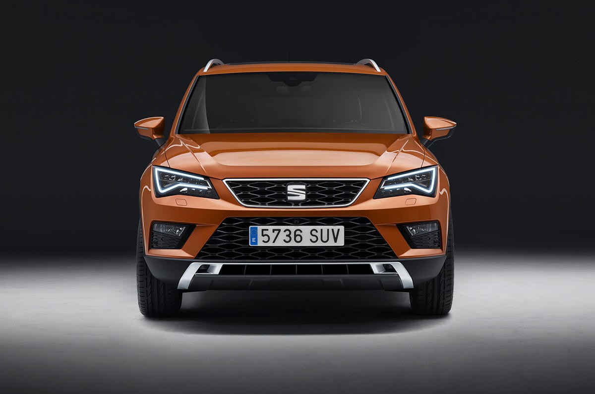 Seat Ateca rear revealed
