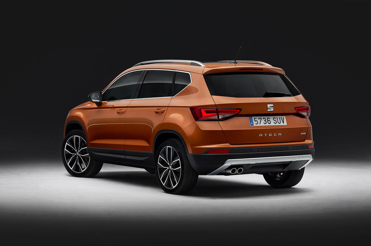 Seat Ateca rear revealed