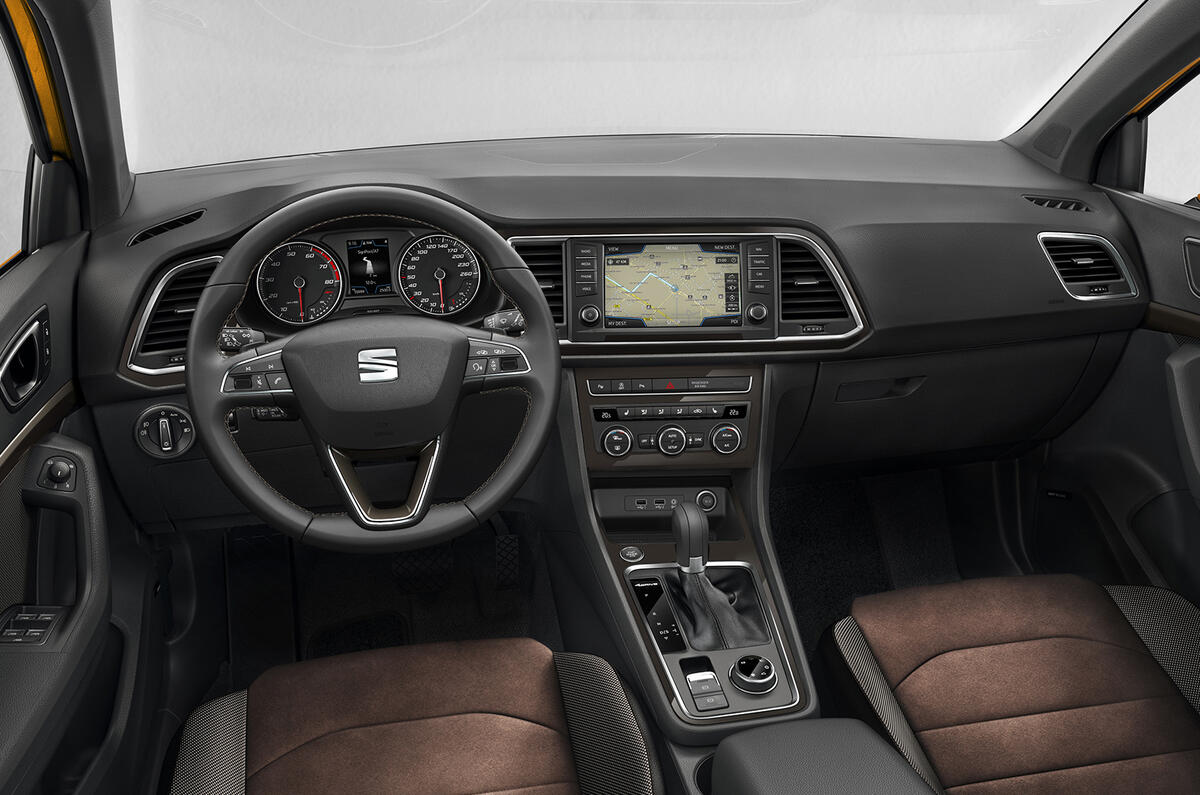 Seat Ateca interior revealed