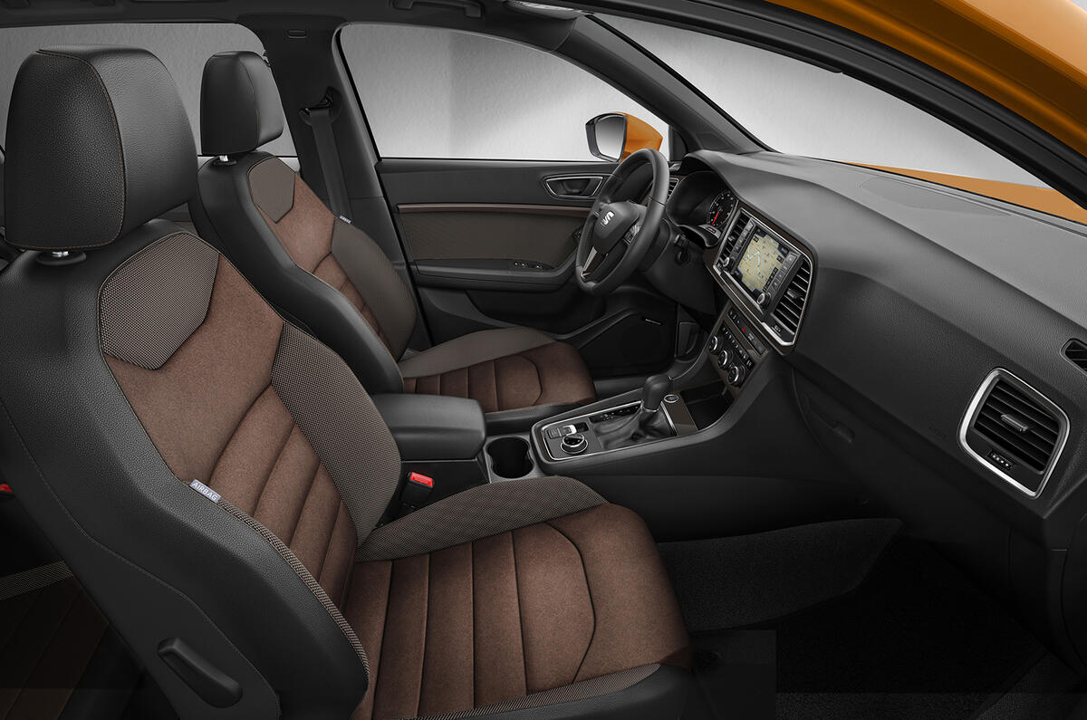 Seat Ateca interior revealed