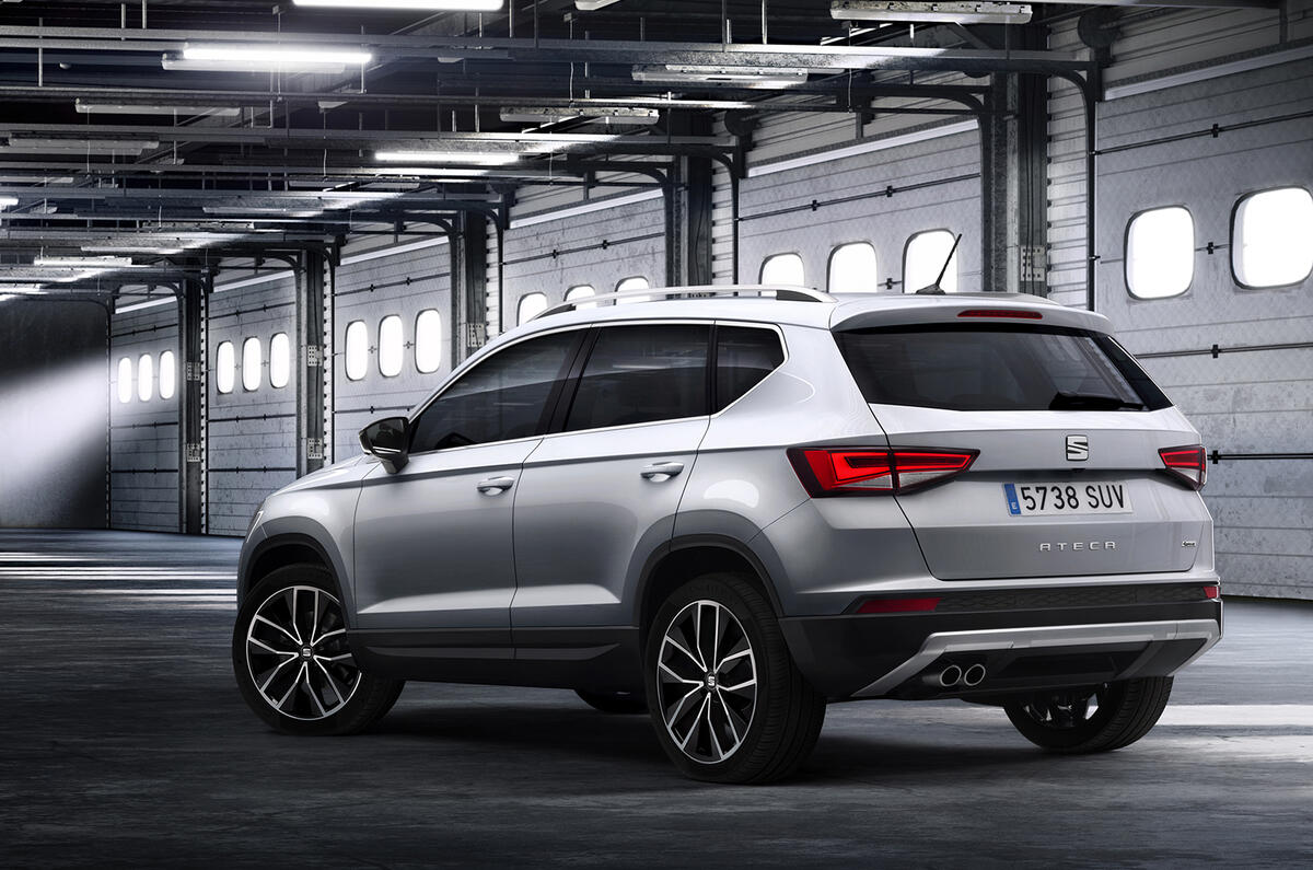 Seat Ateca rear revealed