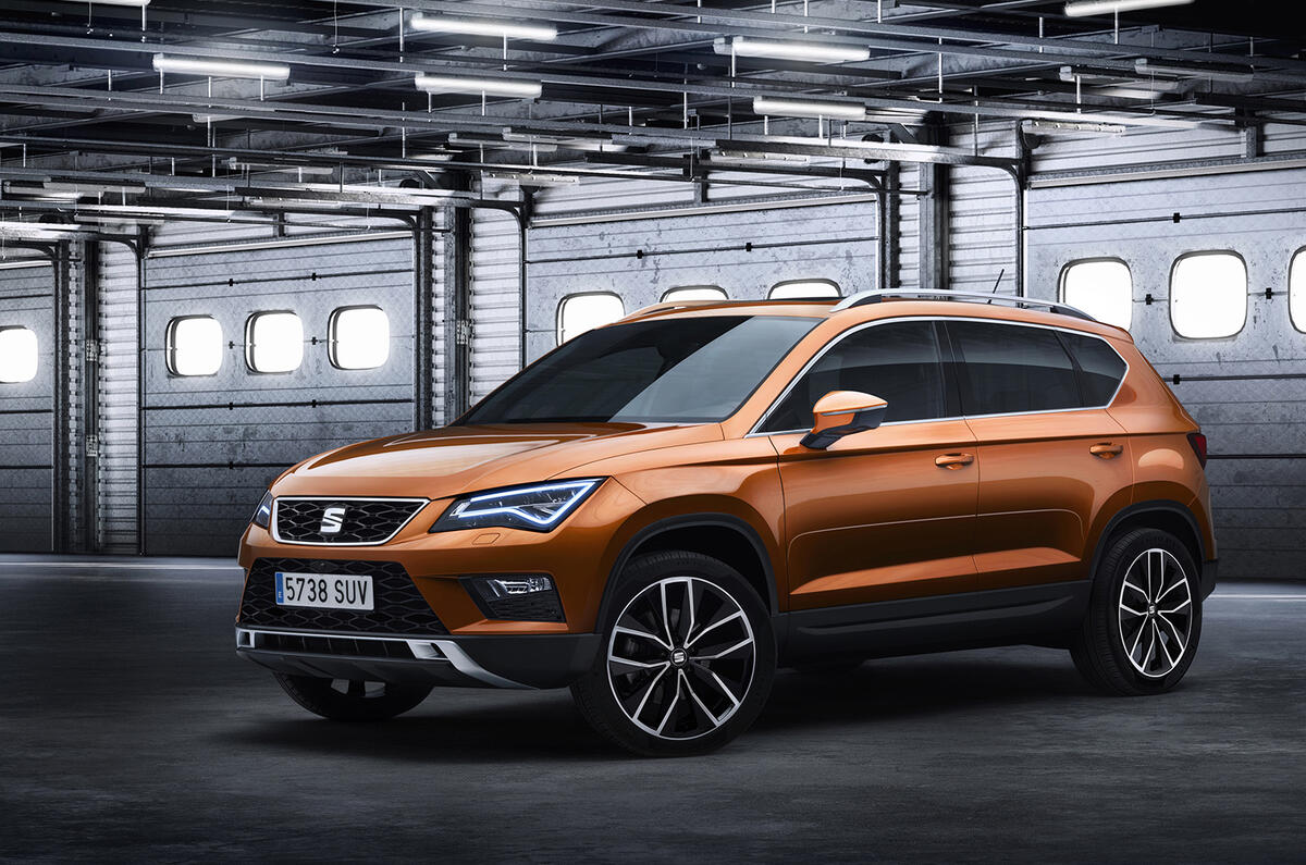 Seat Ateca front revealed