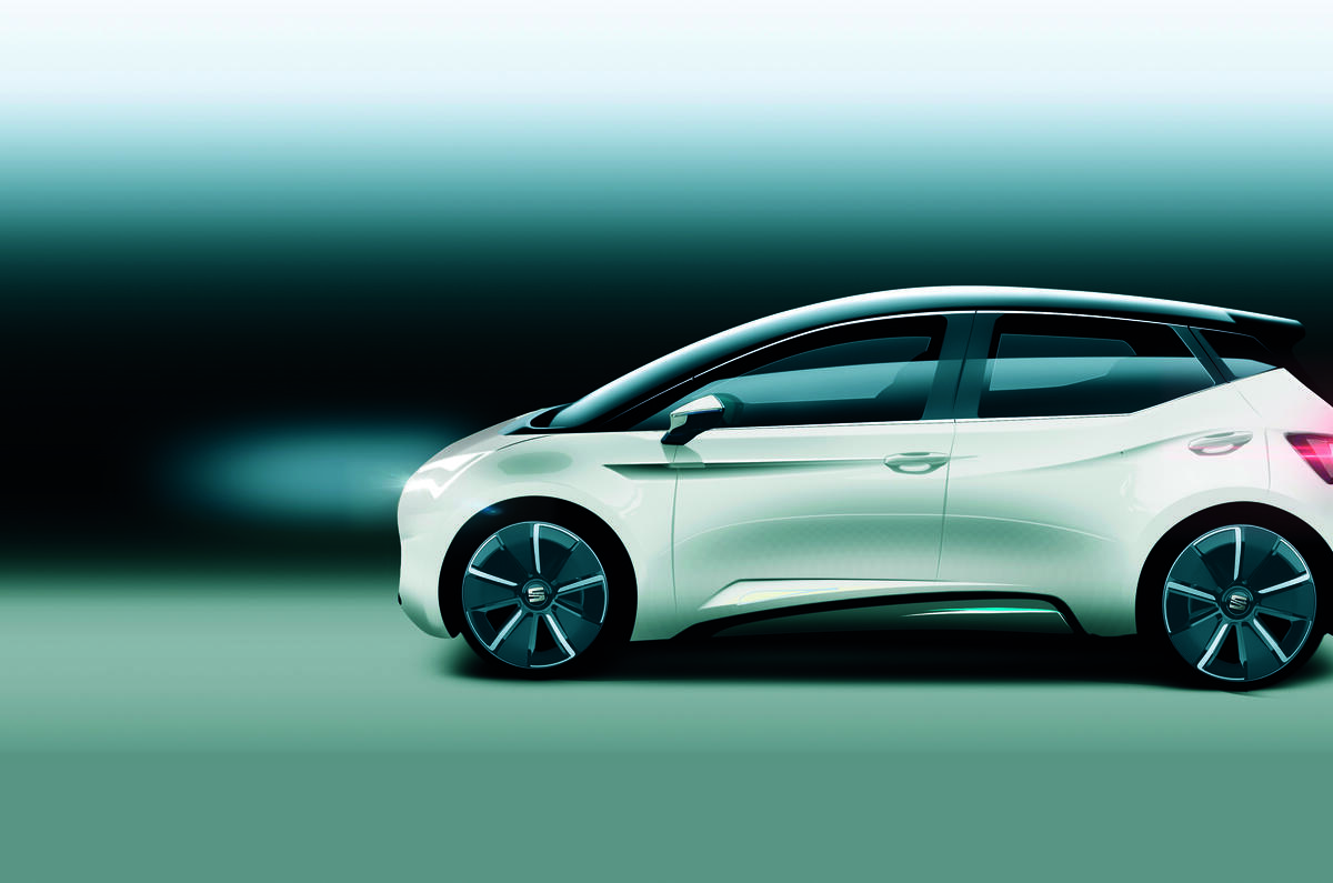 A rendering of what Seat's new EV could look like