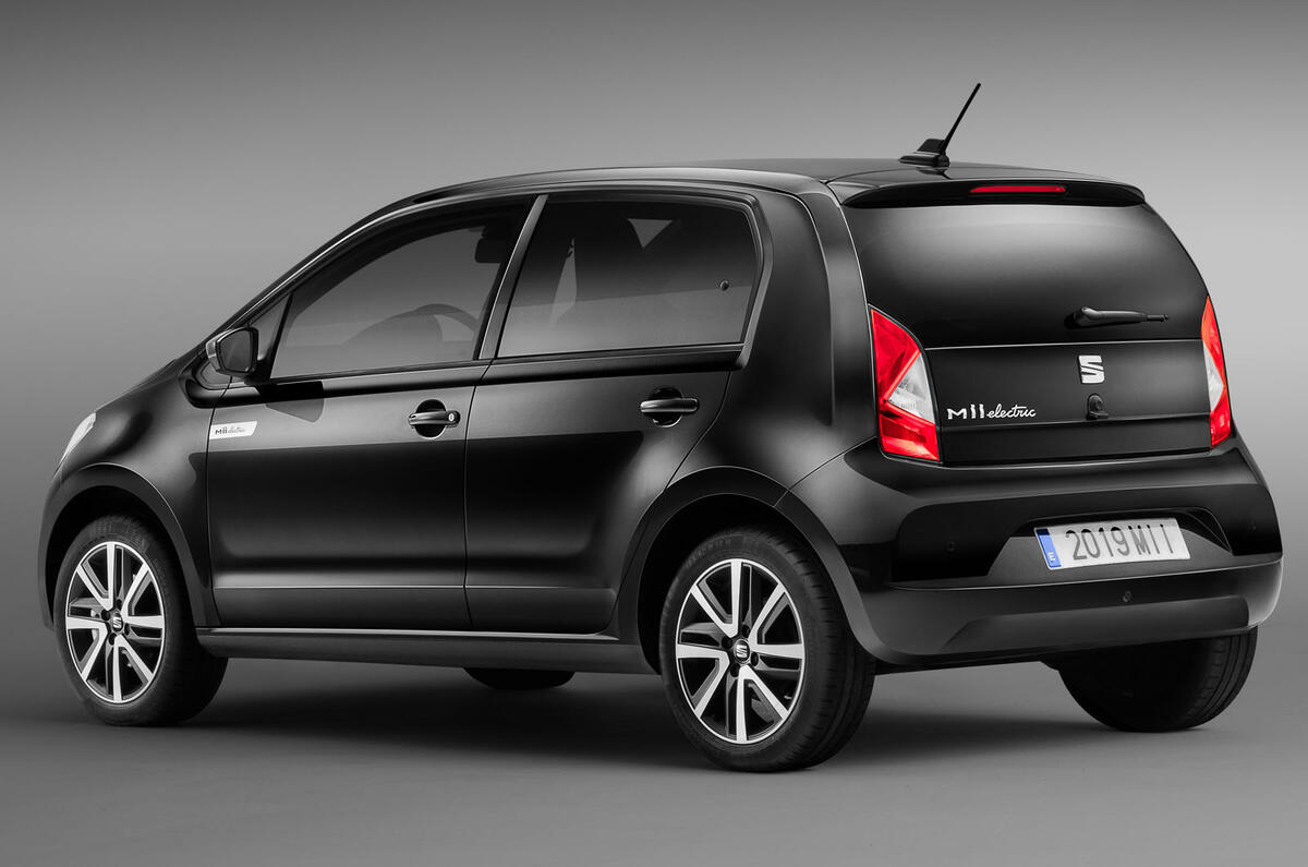 2020 Seat Mii electric press shots - rear