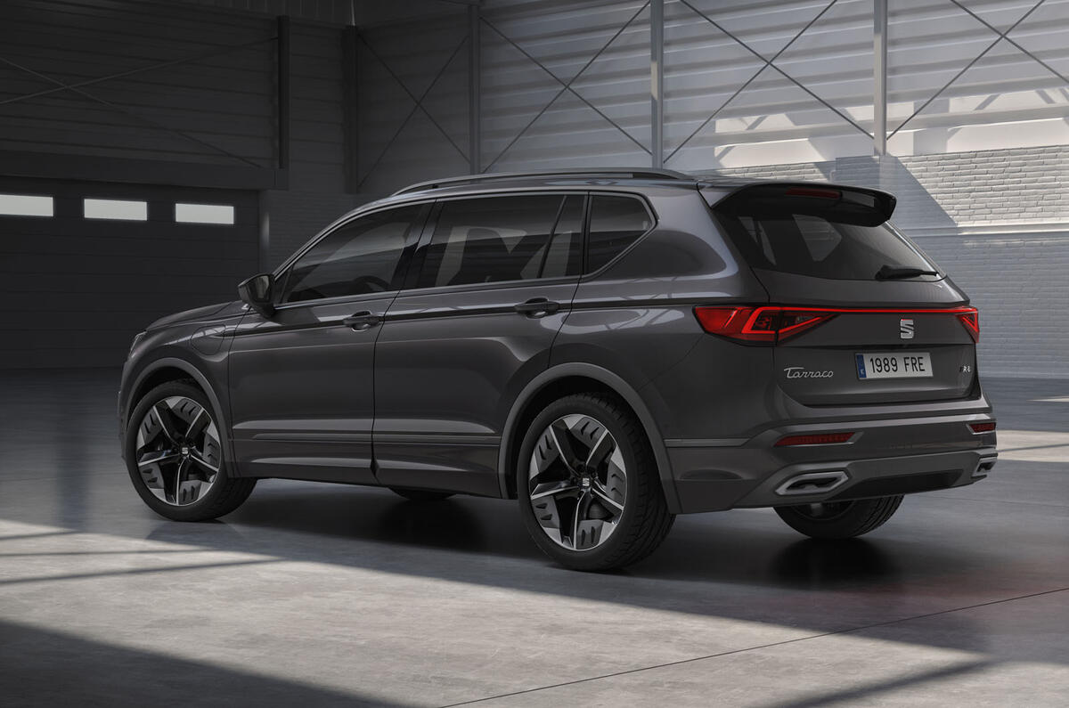 Seat Tarraco FR plug-in hybrid - static rear