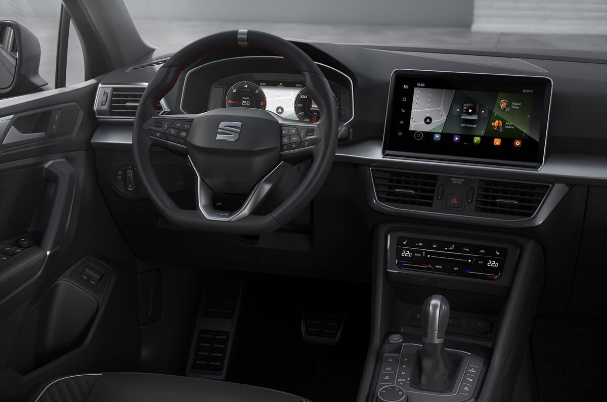 Seat Tarraco FR plug-in hybrid - dashboard