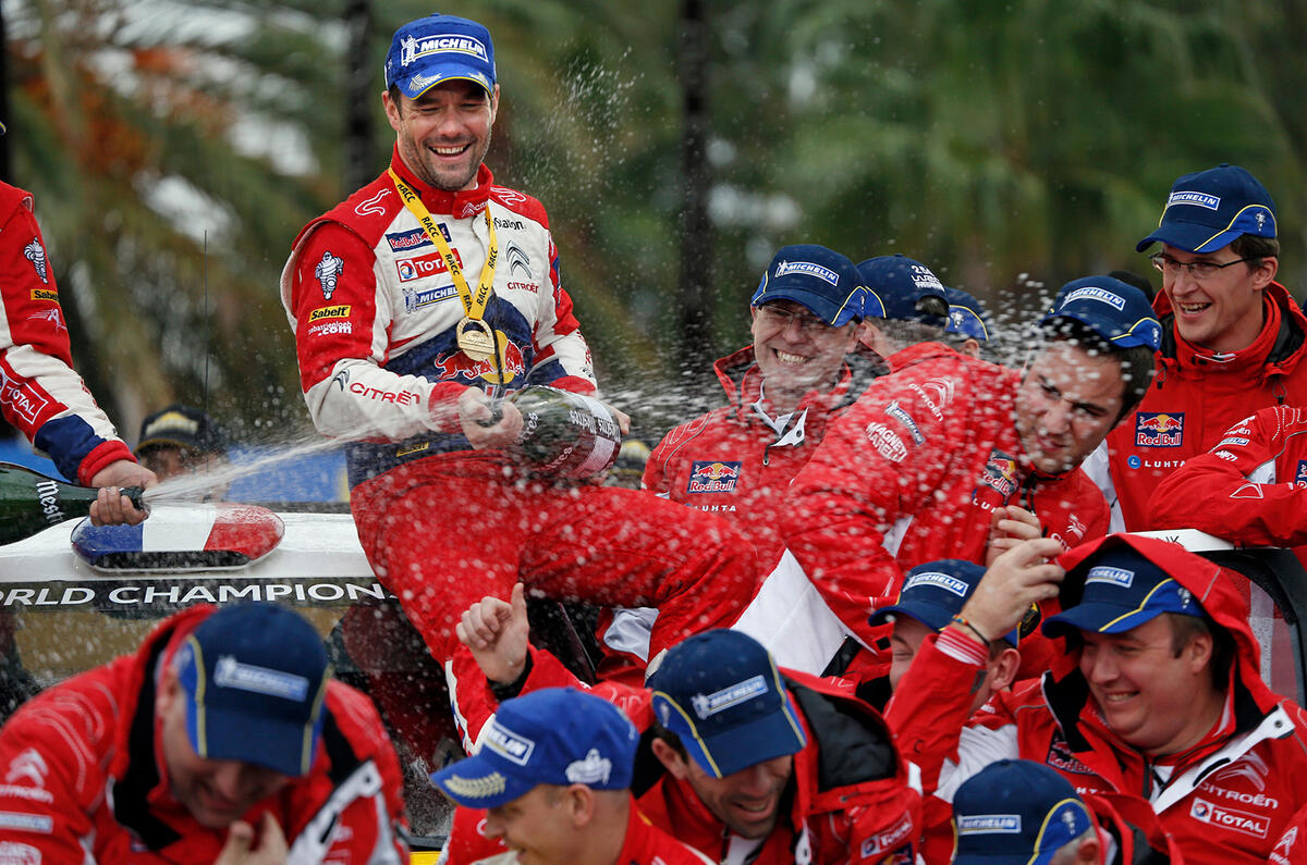 Sebastien Loeb a Sebastien Loeb a