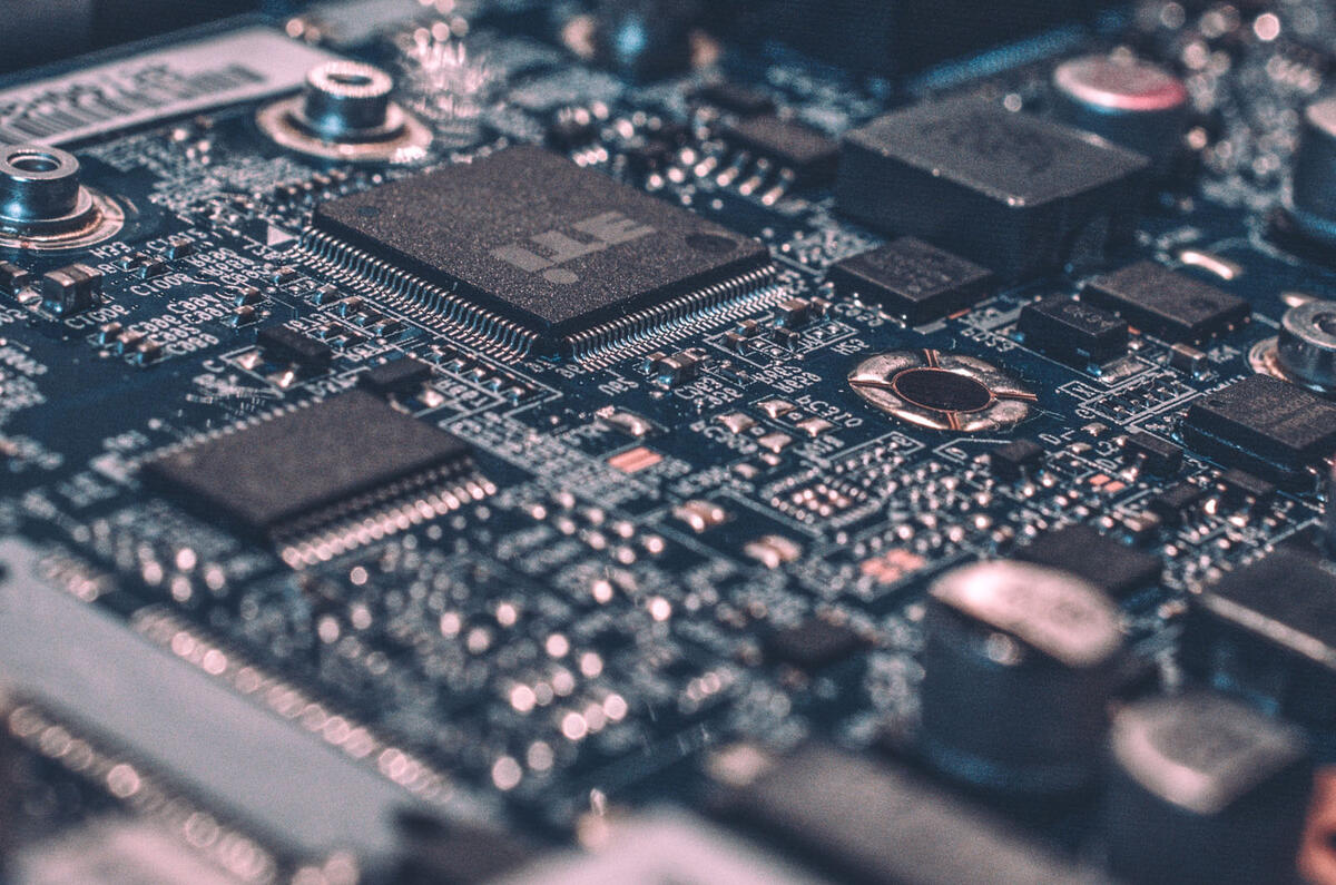 Semiconductor chips detail