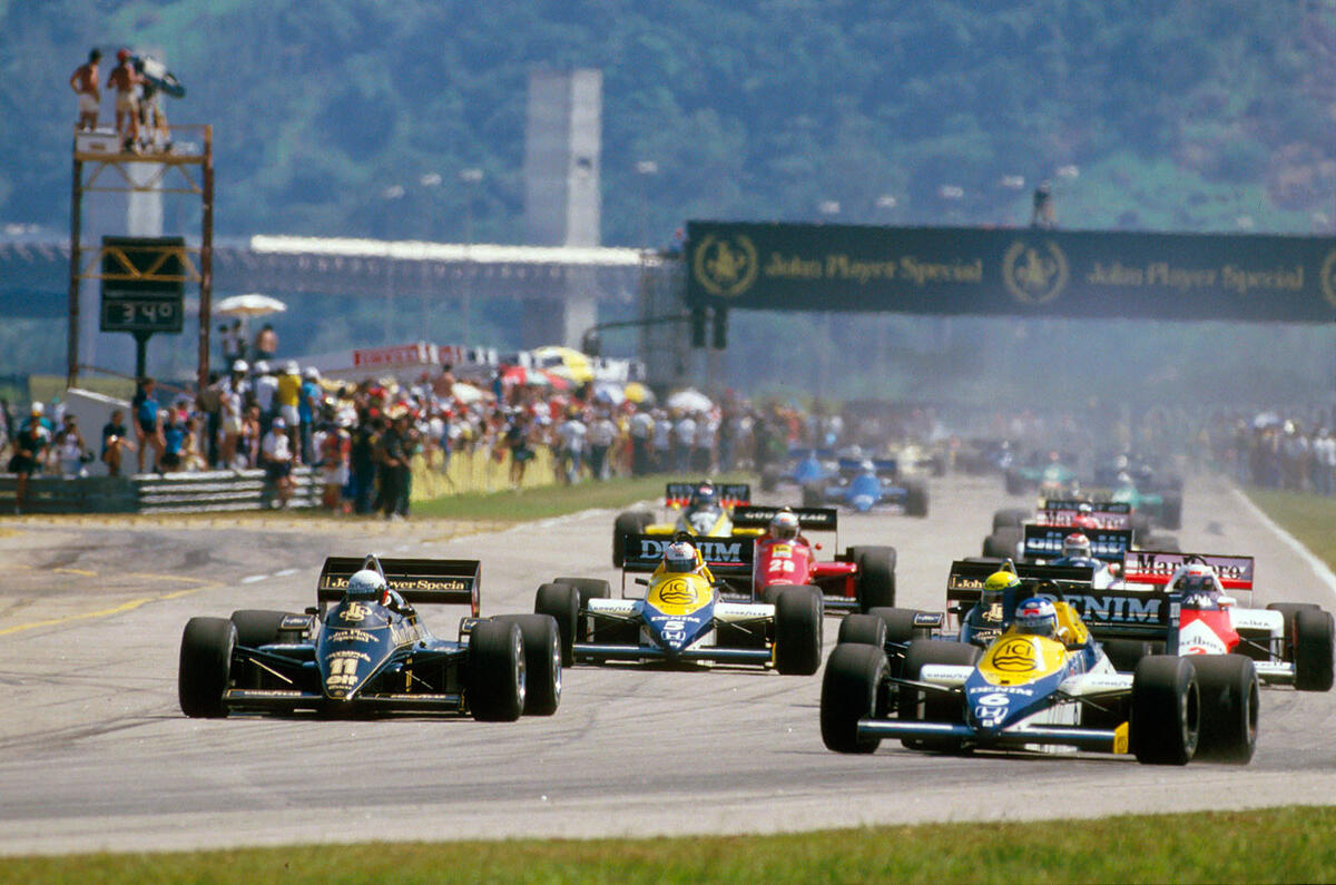 Ayrton Senna pole position