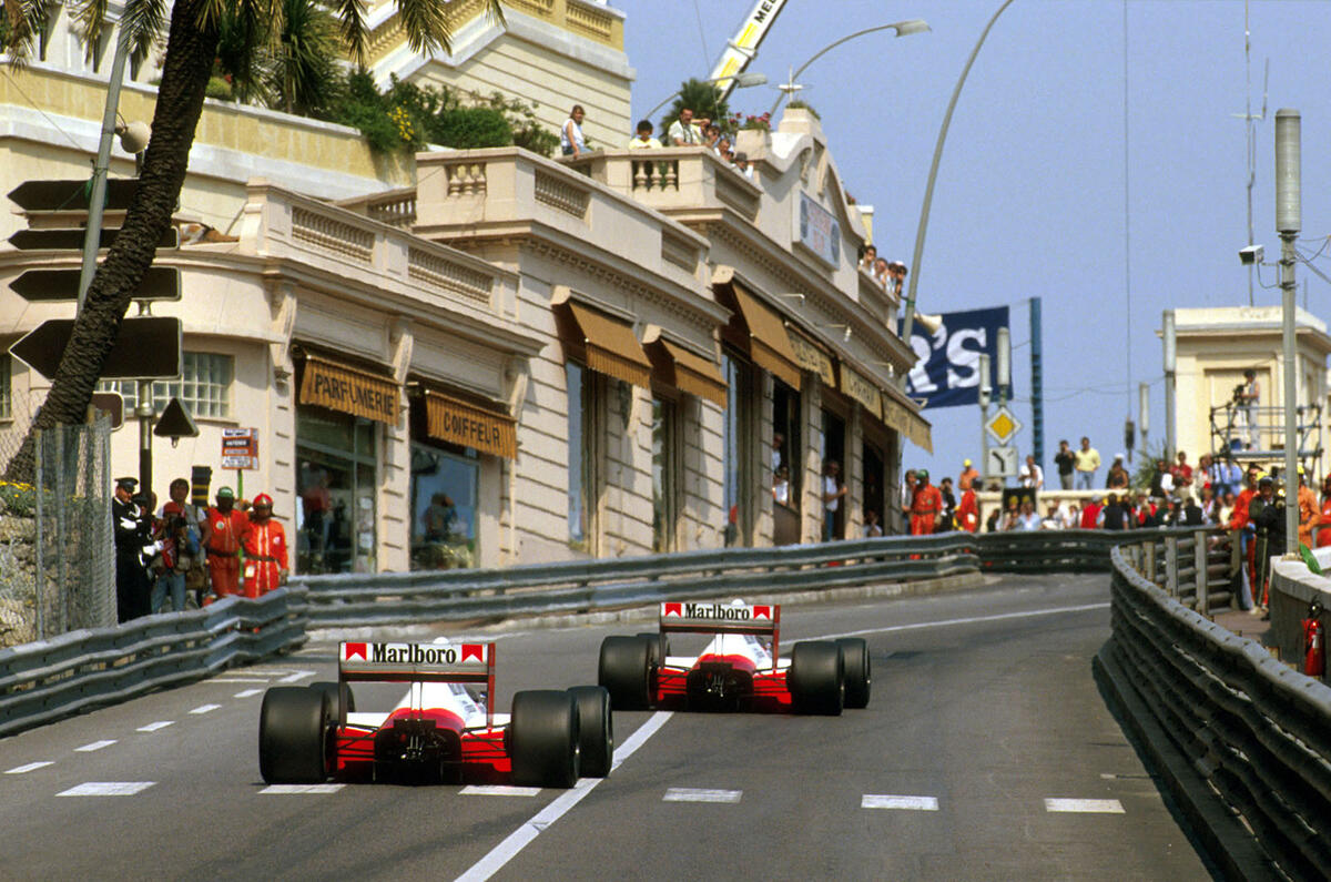 Ayrton Senna at Monaco