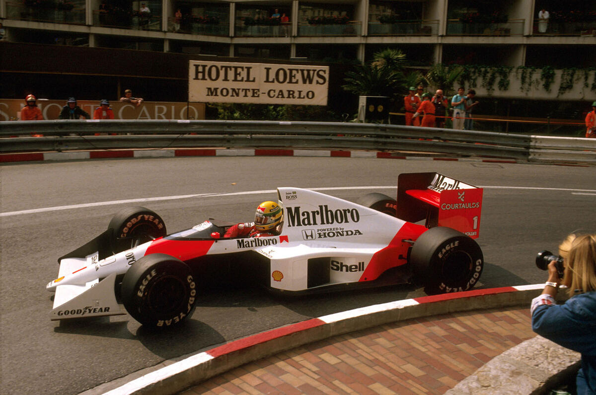 Ayrton Senna at Monaco