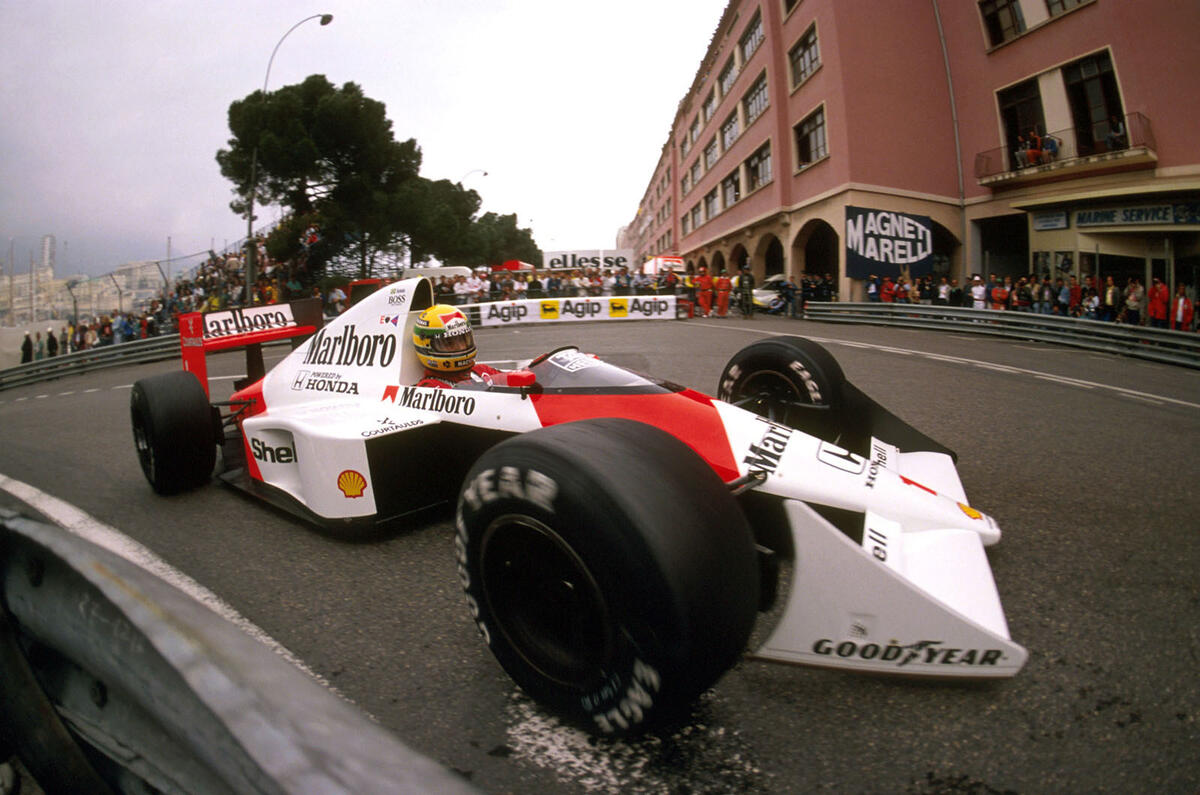 Ayrton Senna McLaren Monaco