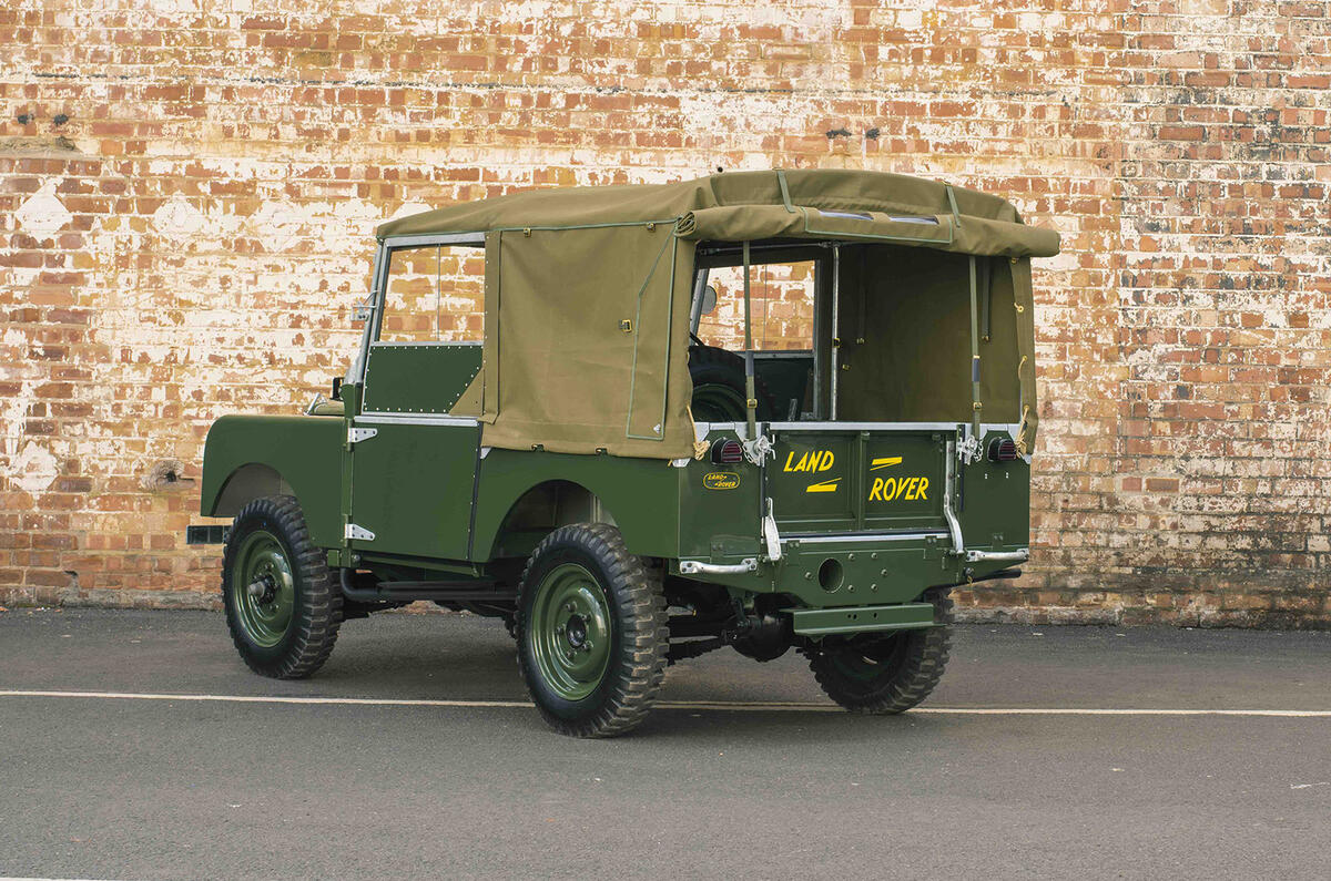 Land Rover Series 1 restored