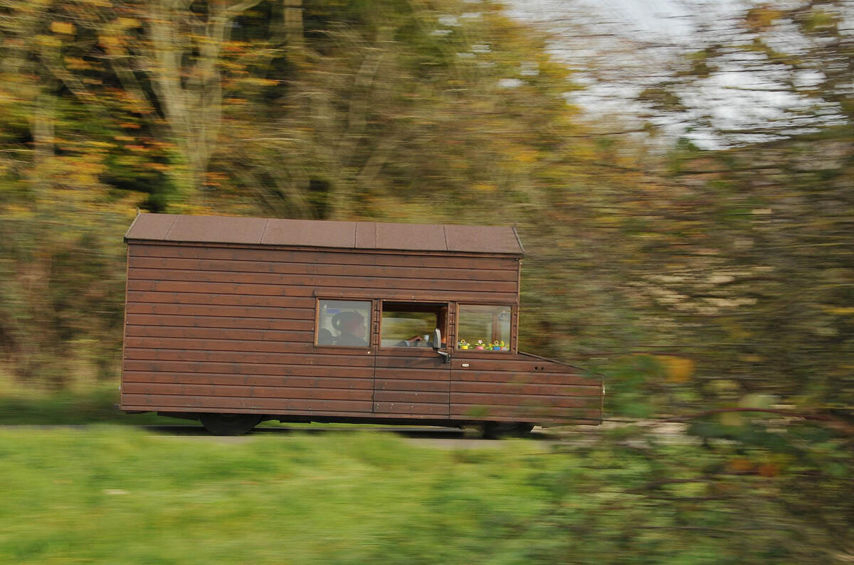 The world's fastest shed 