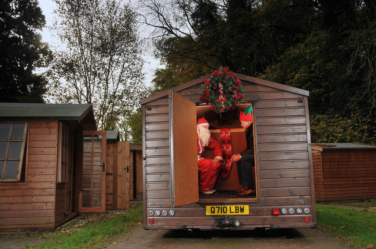 The world's fastest shed