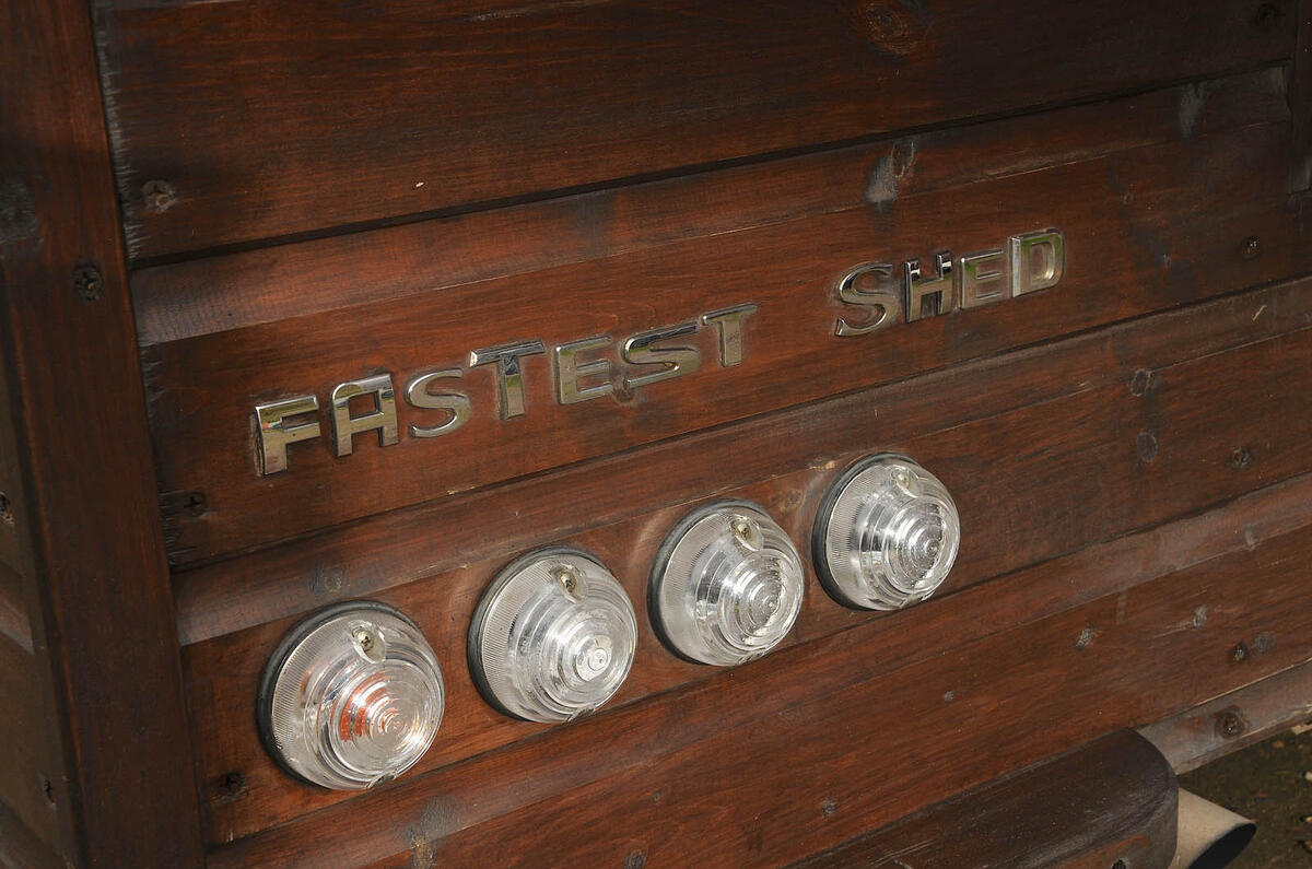 The world's fastest shed