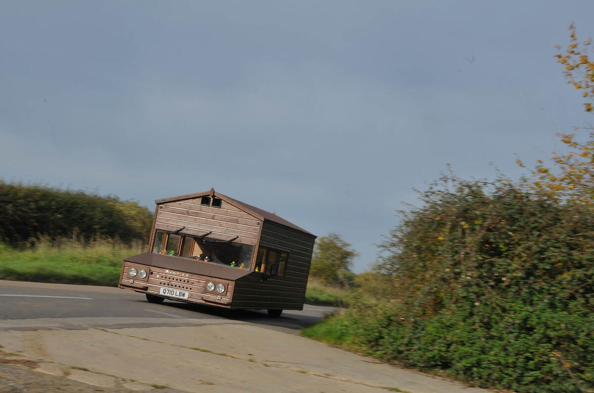 The world's fastest shed