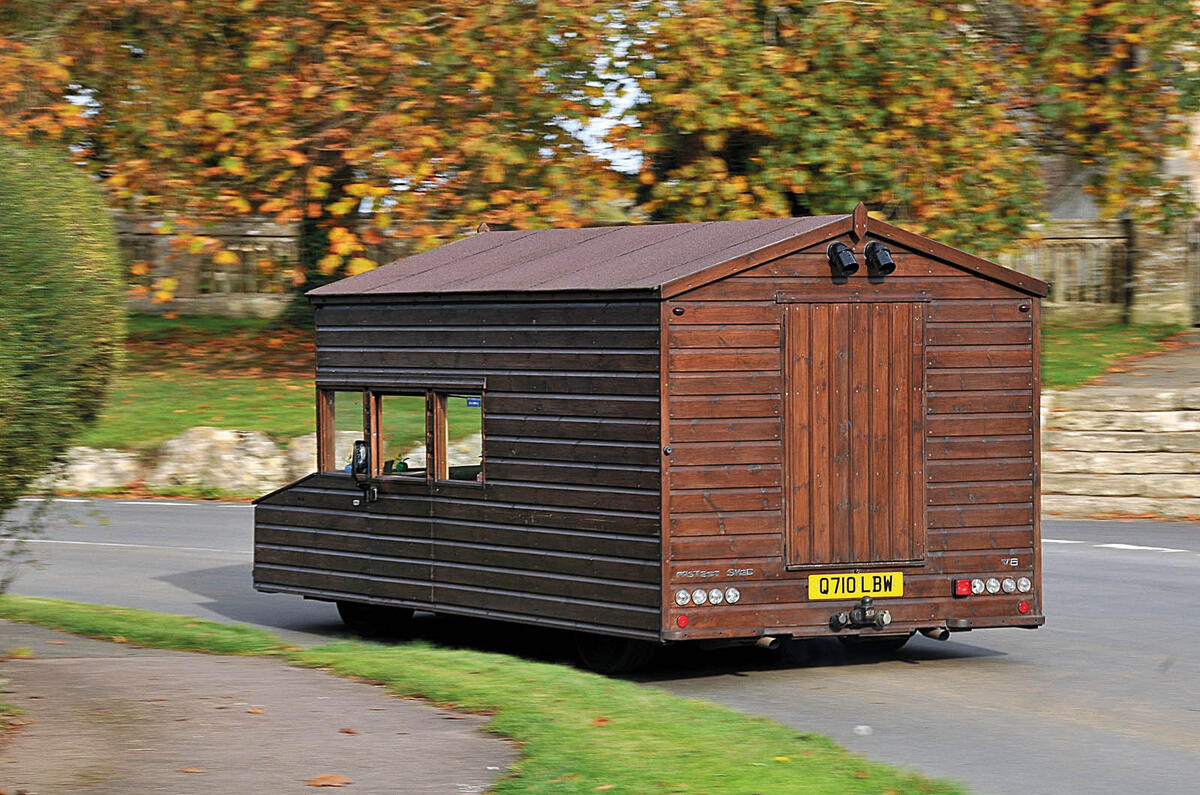 The world's fastest shed