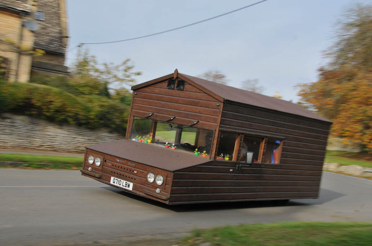 The world's fastest shed