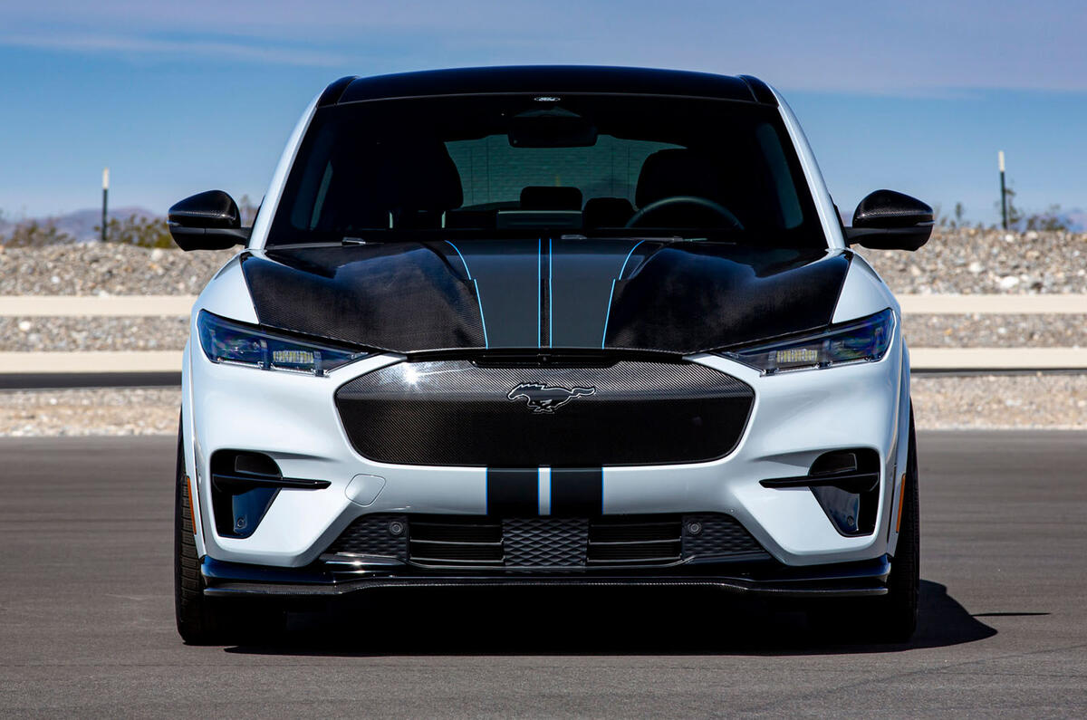 Shelby Ford Mustang Mach E GT 2023 front static Shelby Ford Mustang Mach E GT 2023 front static