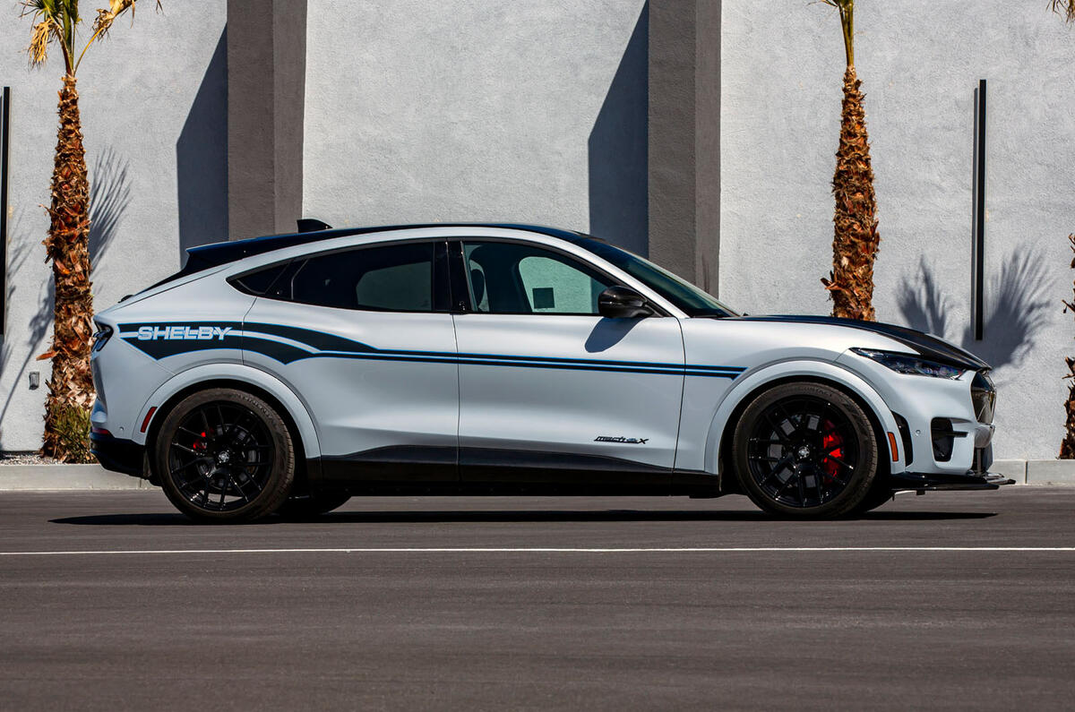 Shelby Ford Mustang Mach E GT 2023 side static