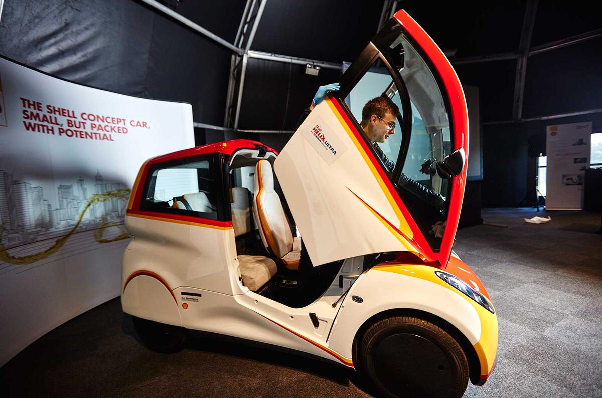 Gordon Murray Shell concept car