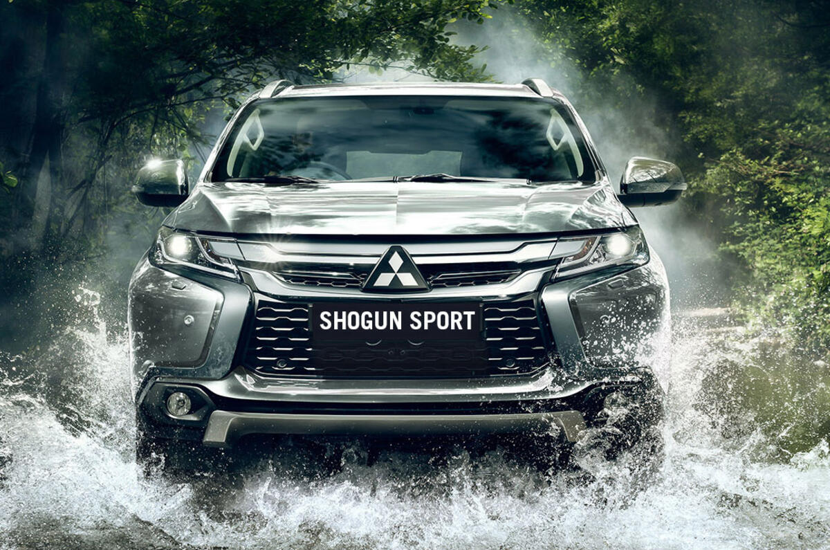 Mitsubishi Shogun Sport to sell for £36,905 from the spring