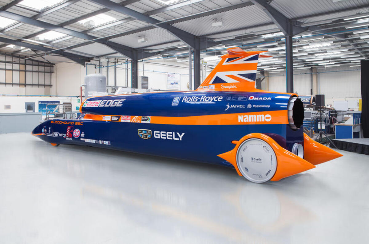1000mph Bloodhound SSC successfully completes two 200mph runs