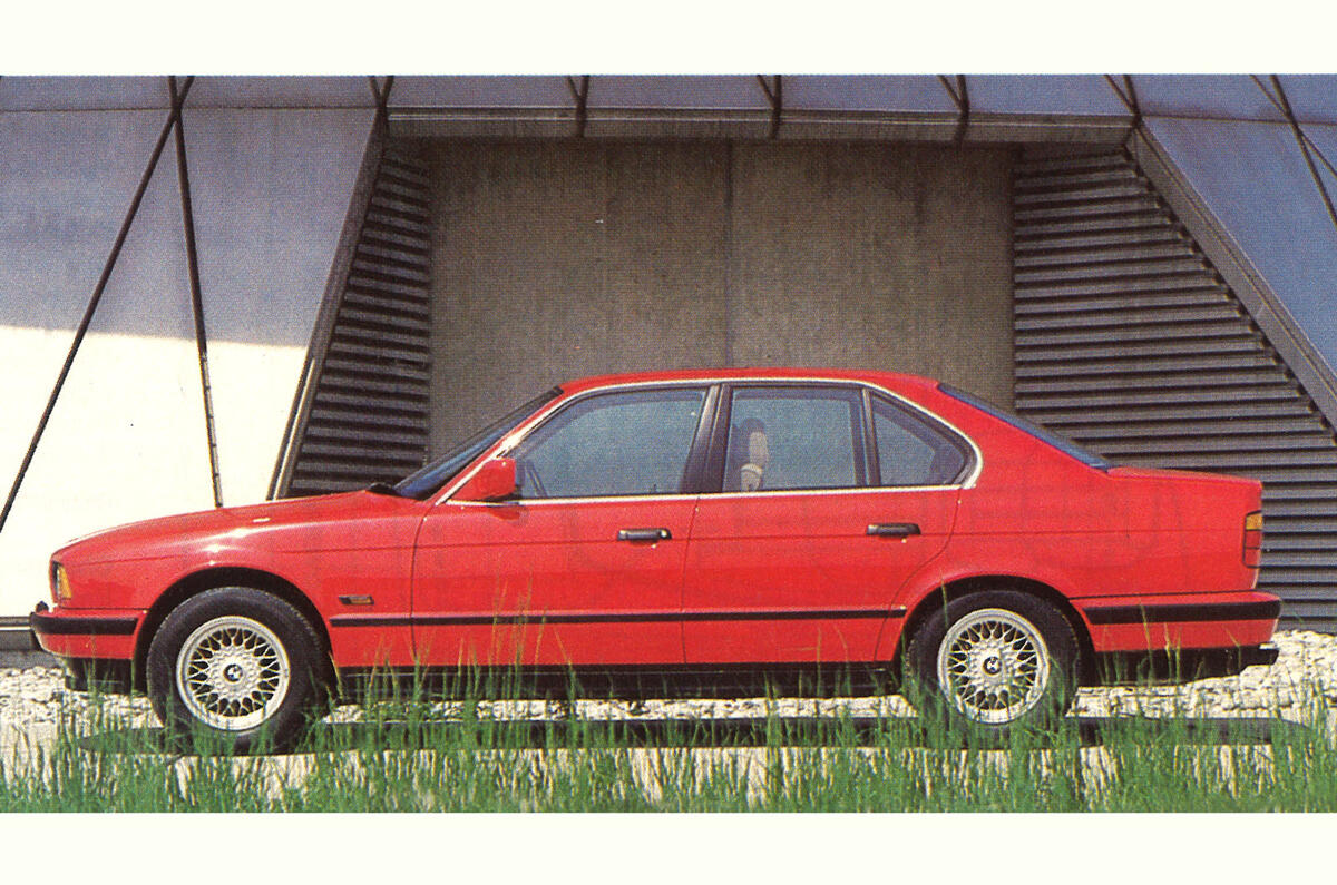 E34 BMW 5 Series side