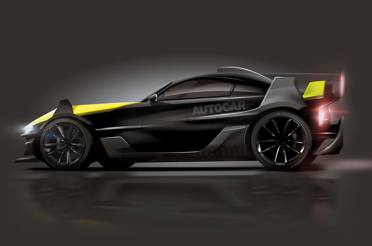 Ariel P40 supercar project