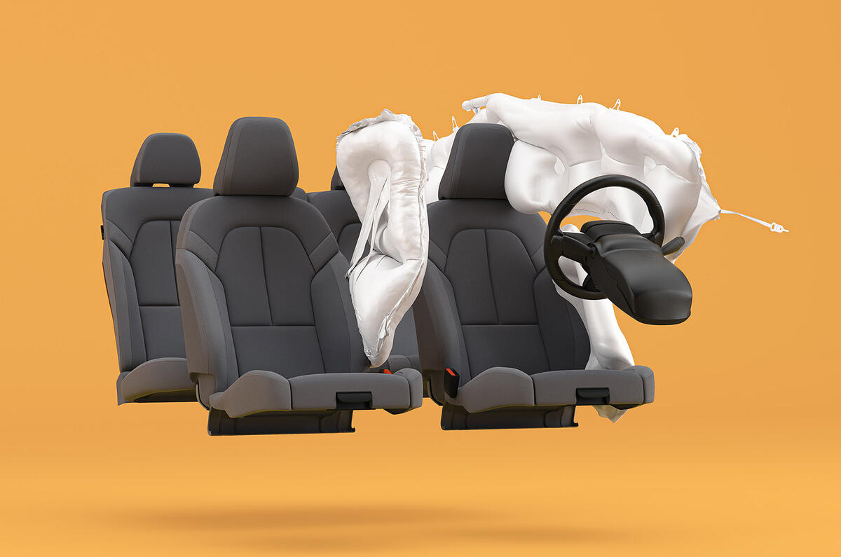 Polestar 2 side passenger airbag Polestar 2 side passenger airbag