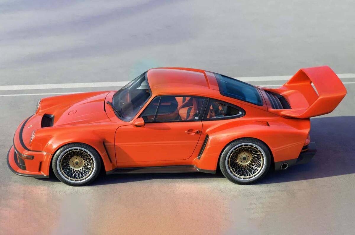 Singer DLS racer side Singer DLS racer side