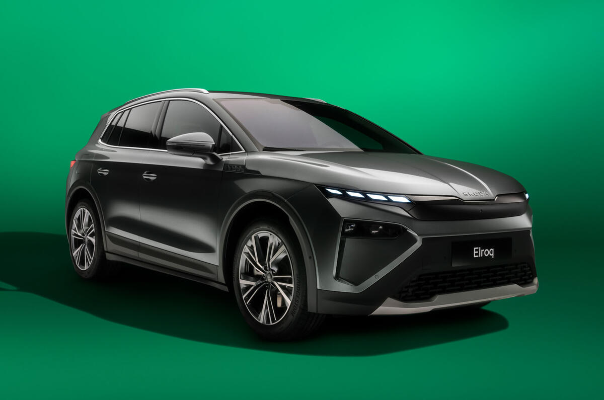 Skoda Elroq front qtr Skoda Elroq front qtr