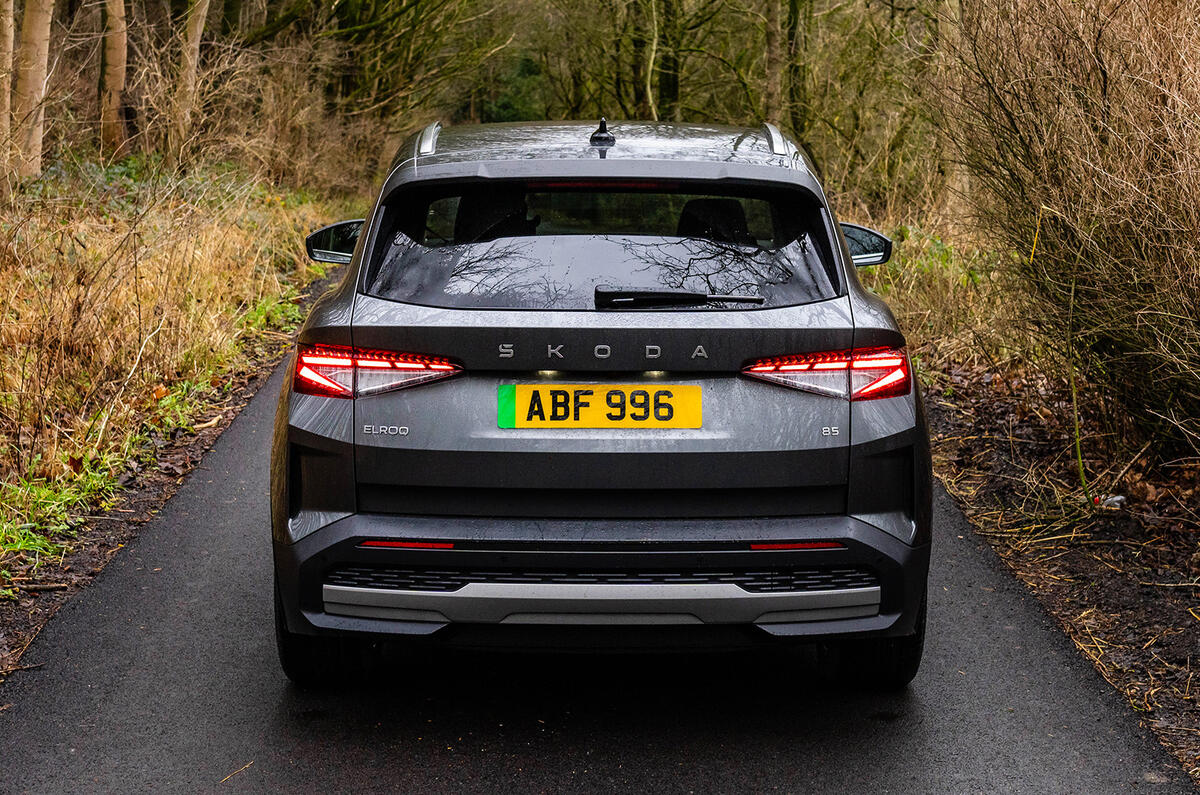 Skoda Elroq rear Skoda Elroq rear