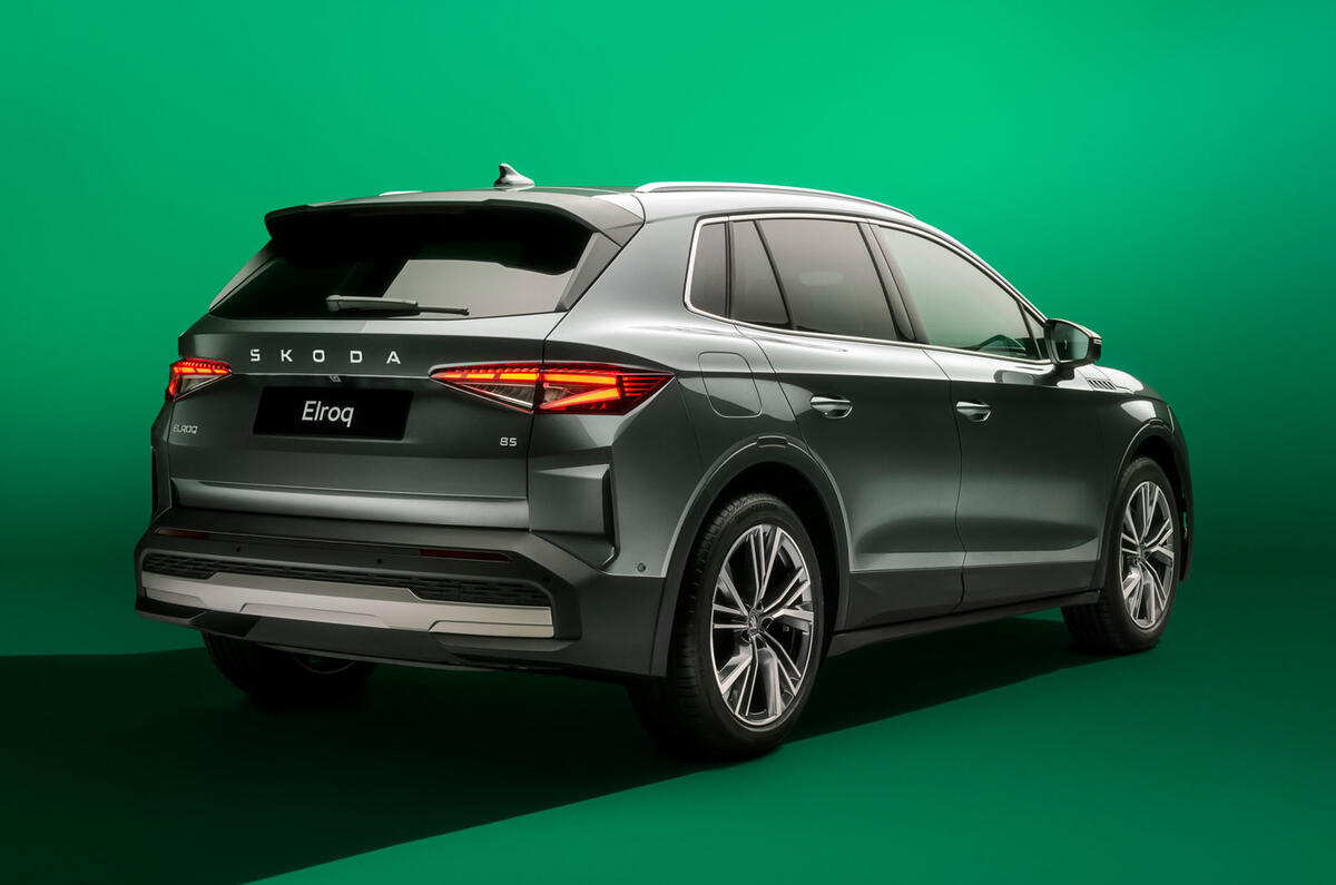 Skoda Elroq rear qtr Skoda Elroq rear qtr