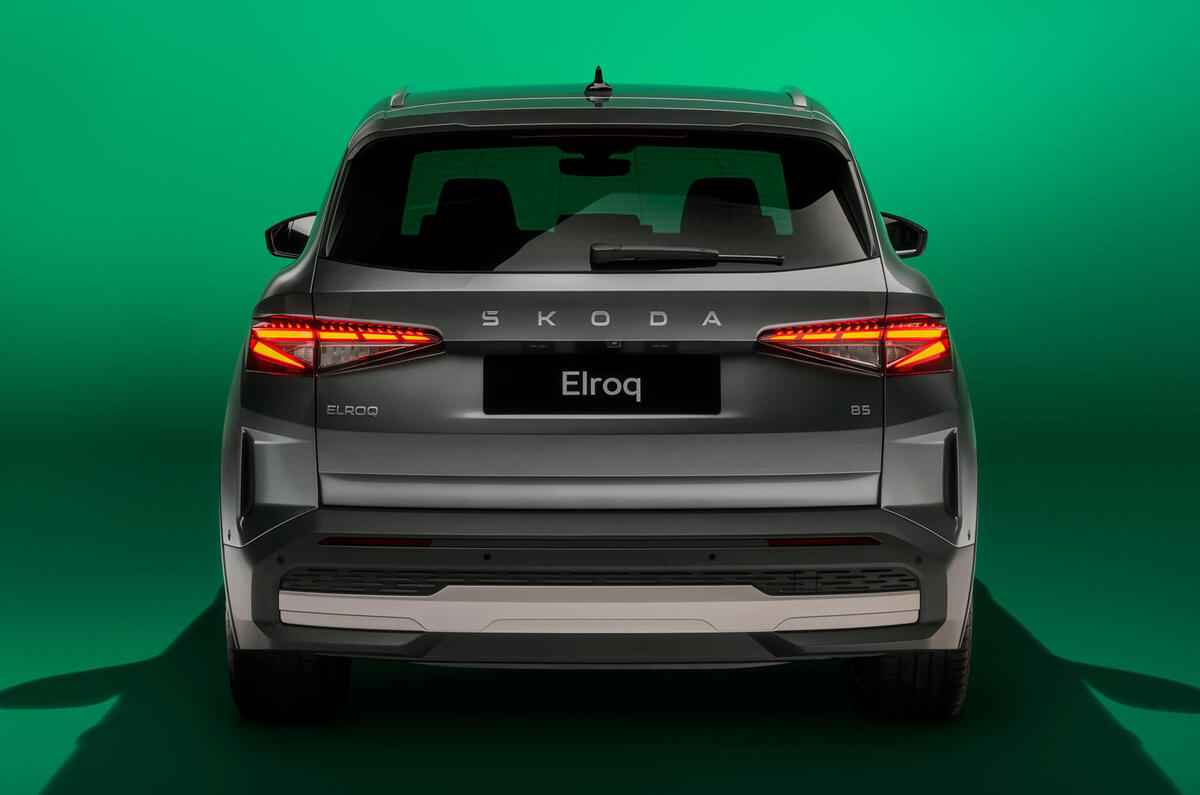 Skoda Elroq rear Skoda Elroq rear