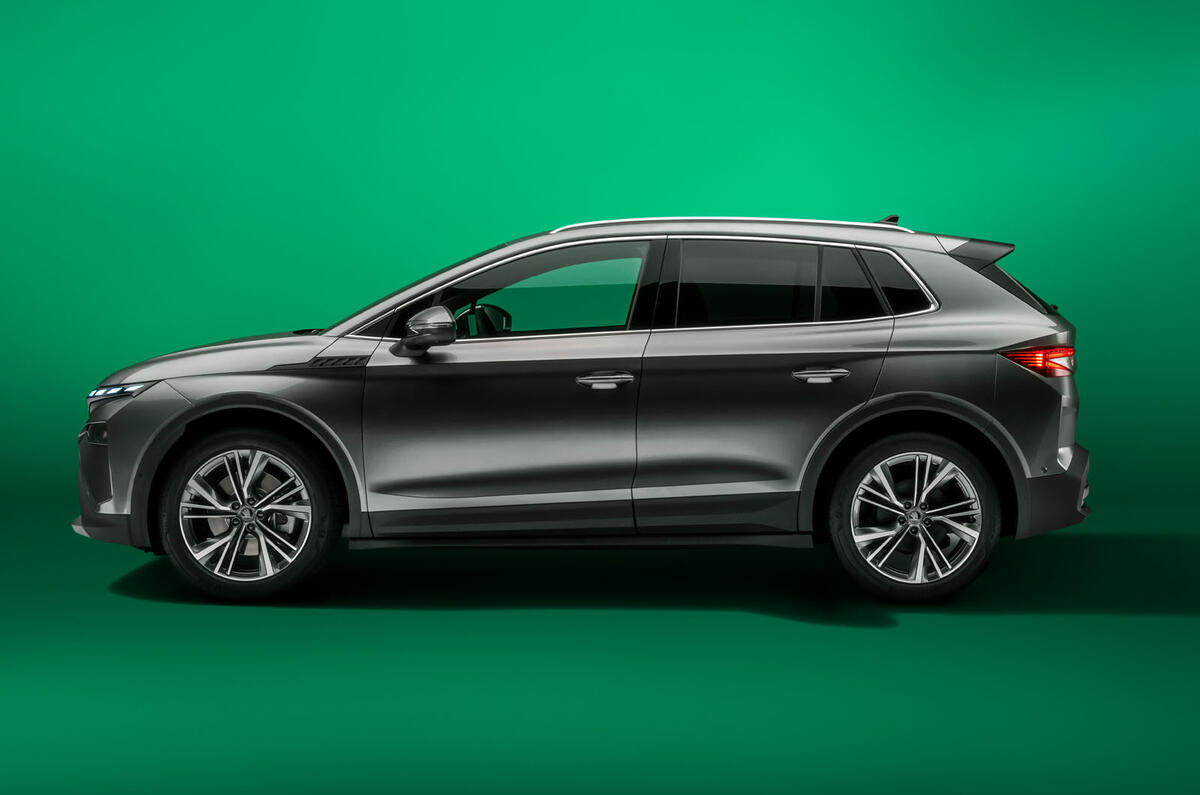 Skoda Elroq side Skoda Elroq side