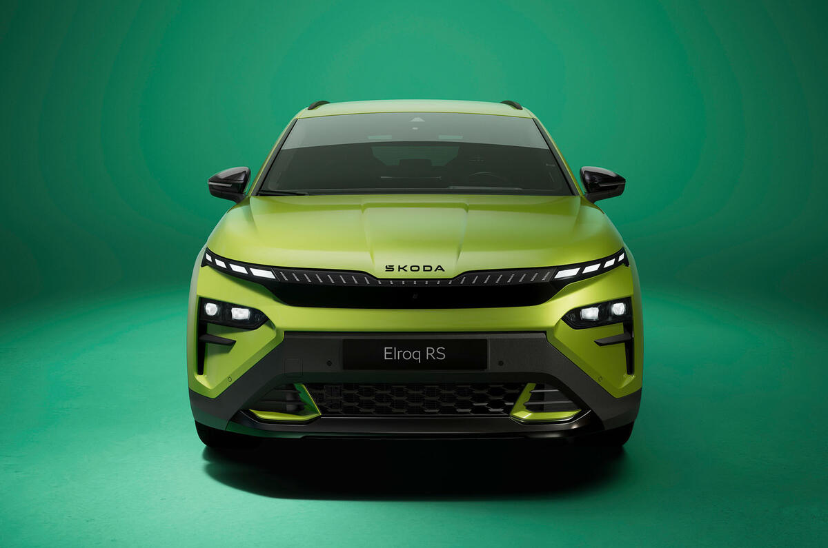 Skoda Elroq vRS front Skoda Elroq vRS front