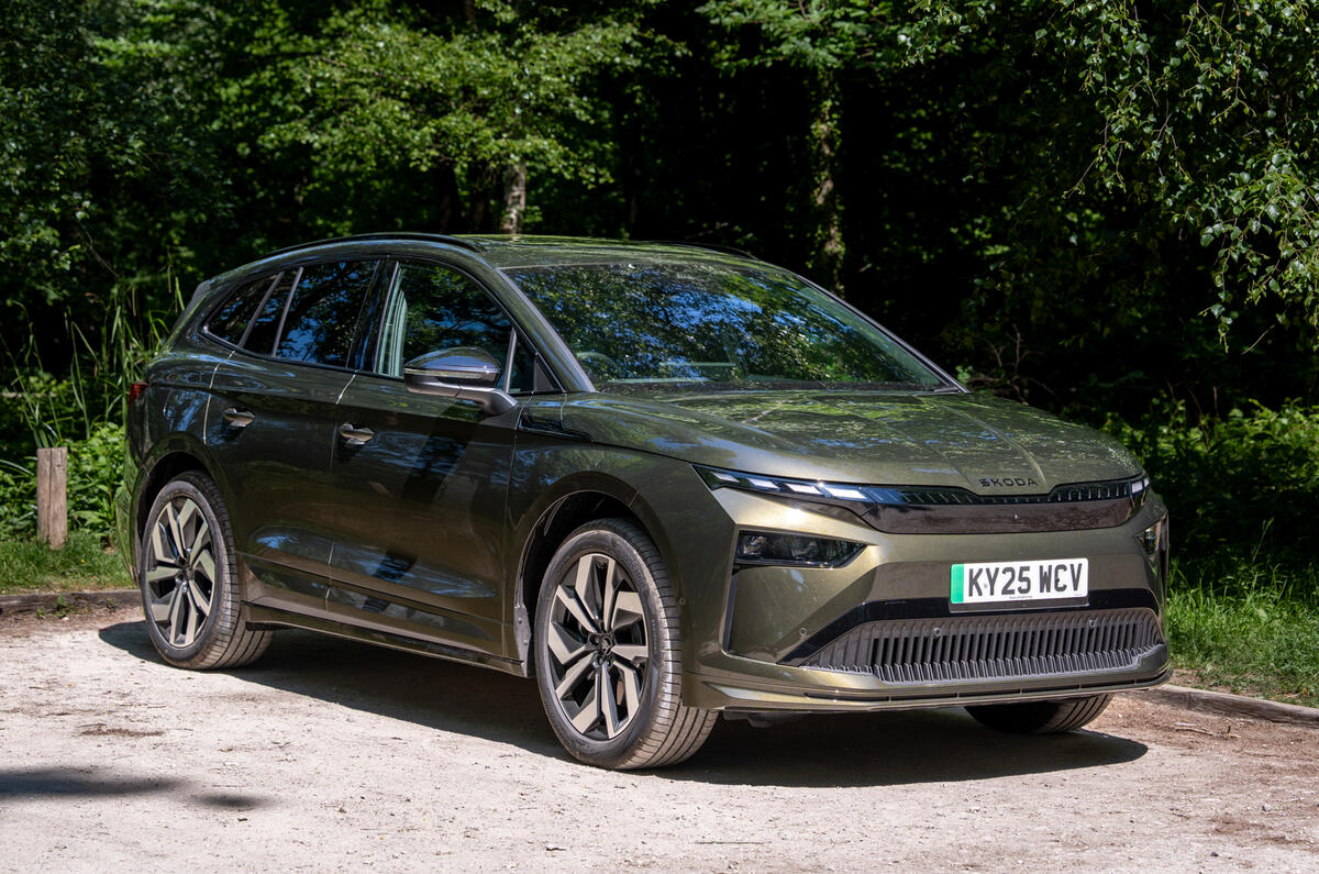 Skoda Enyaq TechDeckFace