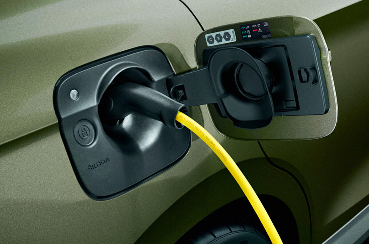 skoda enyaq5updates charging