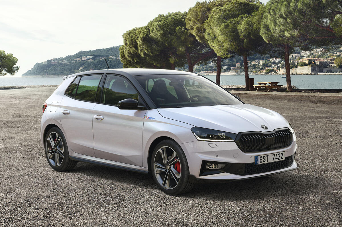 Skoda Fabia 130 front quarter static Skoda Fabia 130 front quarter static