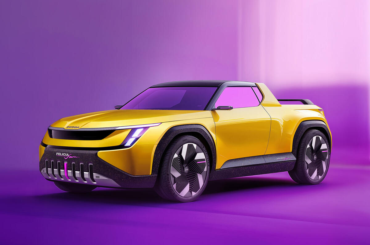 Skoda Felicia Fun reimagined front quarter