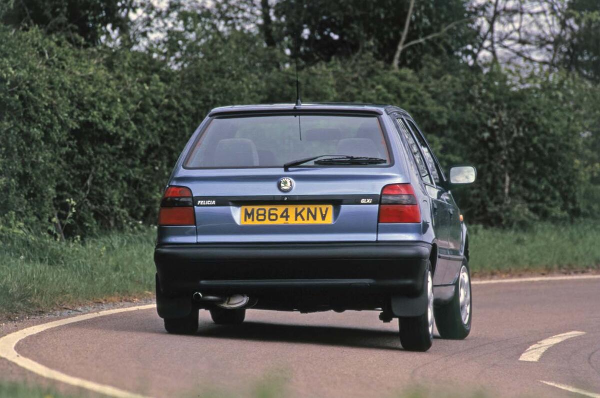Skoda Felicia rear Skoda Felicia rear
