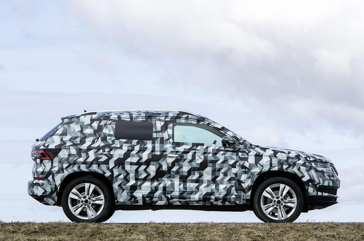 Skoda Karoq prototype driven