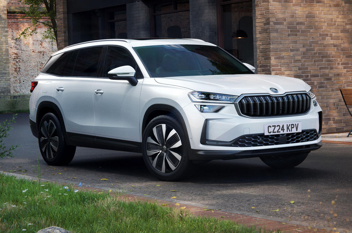 Skoda Kodiaq PHEV front Skoda Kodiaq PHEV front