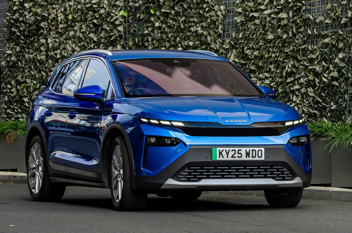 skoda perfectElectrifiedCompanyCar elroqFront