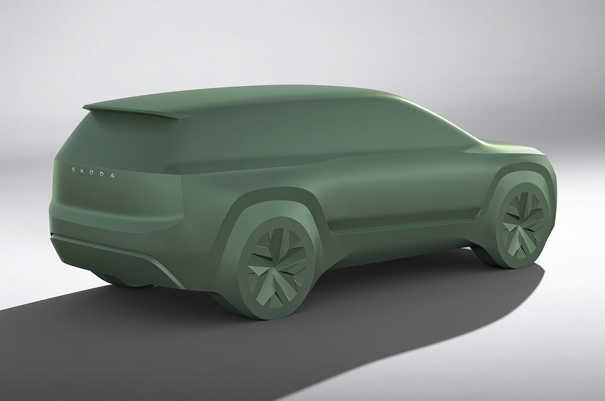 Skoda Space BEV rear three quarter copy