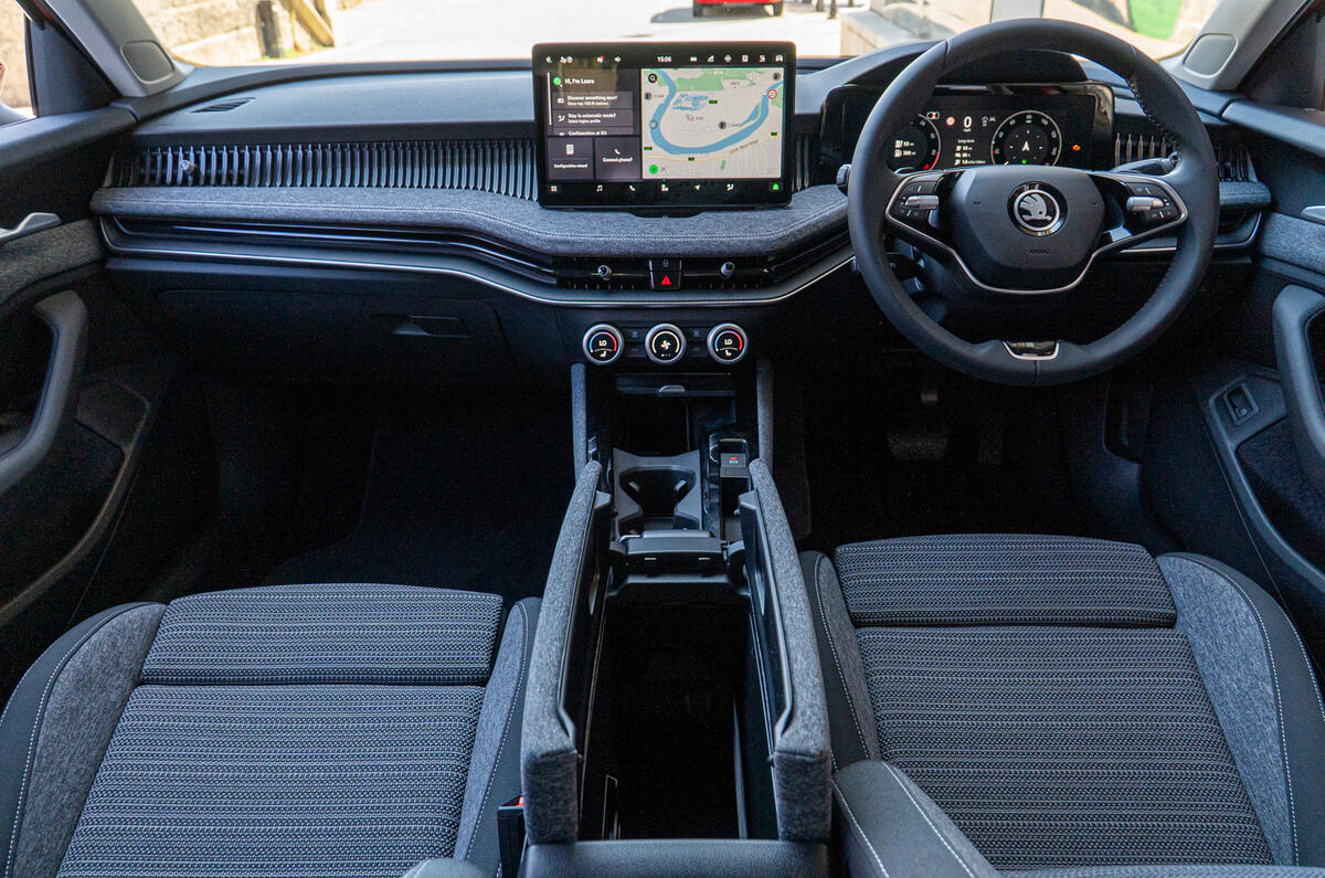 Skoda Superb interior Skoda Superb interior